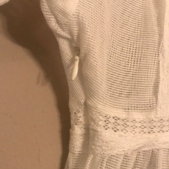 NWT Free People Lace Trimmed Sheer Tunic - Size XS - Picture 12 of 14